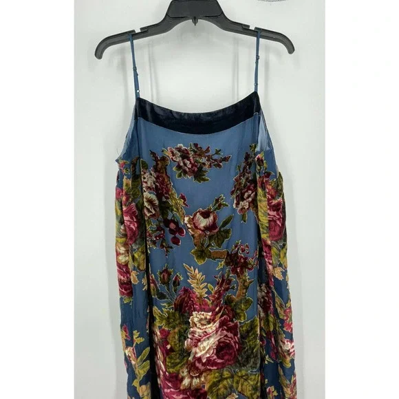 New BHLDN Carlson Size XL Burnout Velvet Dress - Picture 5 of 9